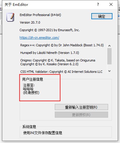 EmEditor(附注册密钥)6