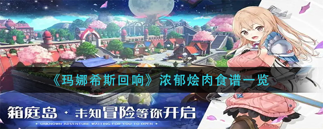 玛娜希斯回响浓郁烩肉食谱是什么