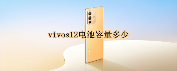 vivos12电池容量多少
