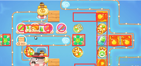 保卫萝卜4阿波尼克号第22关攻略图解