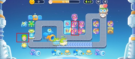 保卫萝卜4太空穿越11关攻略