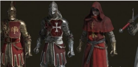 艾尔登法环中世纪骑士风格装备包MOD1