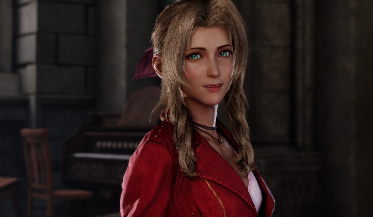 最终幻想7：重制版爱丽丝夏季黝黑皮肤MOD1