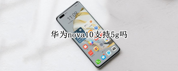 华为nova10有5G开关吗