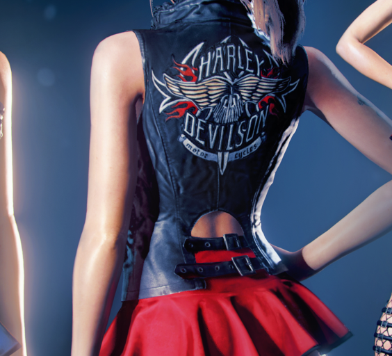 生化危机3：重制版吉尔狂野红色飙车服MOD1