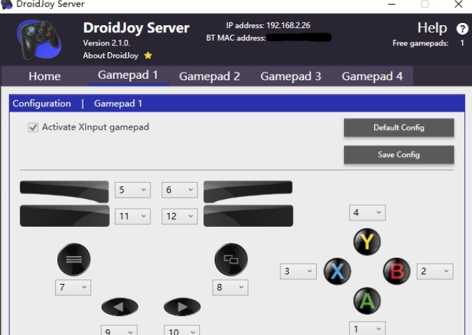 DroidJoy服务器端0
