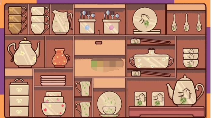 收纳模拟器第19关收藏的餐具如何过关