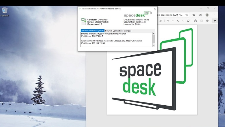 SPACEDESK驱动0