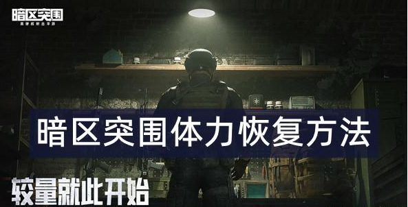 暗区突围体力怎么提升