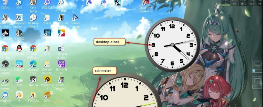 Desktop Clock-70