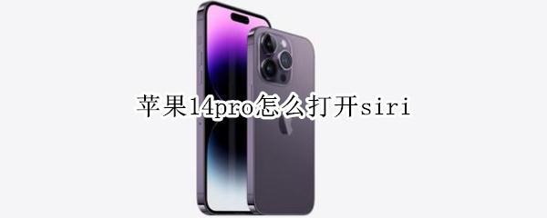 苹果14pro怎么开启语音助手