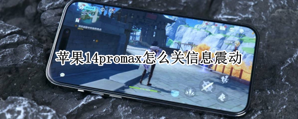 苹果14promax信息震动在哪关闭