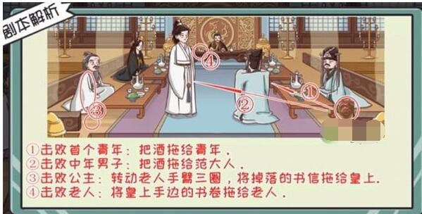 翻转吧剧情第三关醉酒诗百篇怎么过