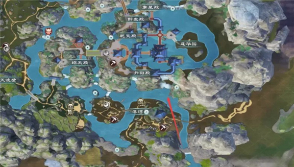 蜀山初章天道结丹材料采集点位一览