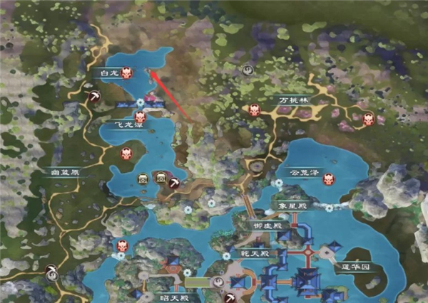 蜀山初章天道结丹材料采集点位一览