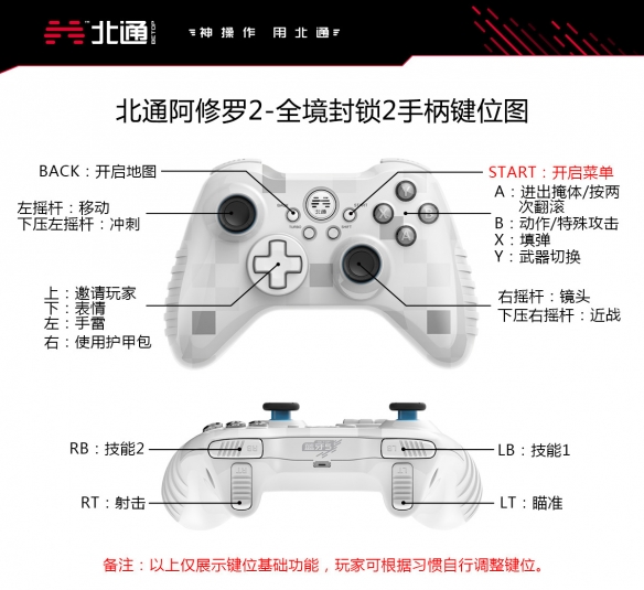 全境封锁2用手柄怎么玩?游戏手柄按键分享