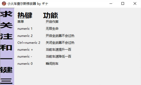 小火车查尔斯修改器1
