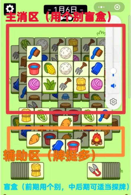 羊了个羊1月6日普通场和pk场怎么过