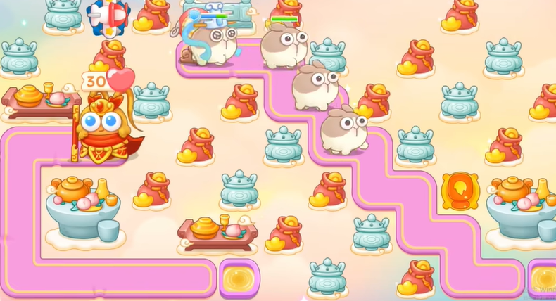 保卫萝卜4西游周赛1月30日关卡怎么过