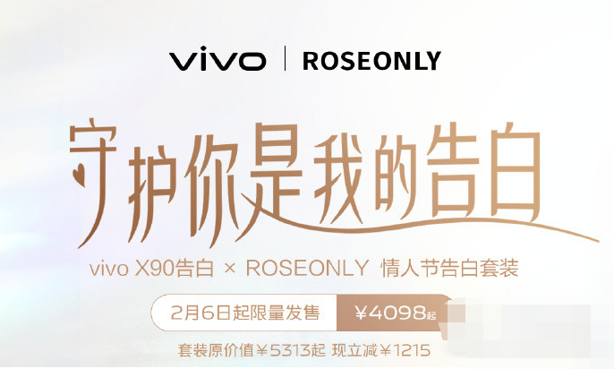 vivoX90情人节套餐介绍