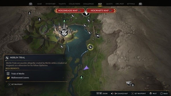 霍格沃茨之遗梅林的试炼怎么通关