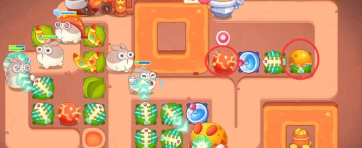 保卫萝卜4饿龙传说40关图文攻略