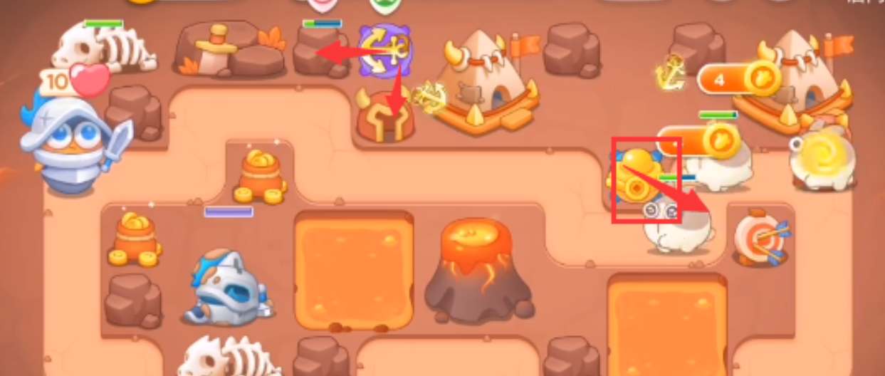 保卫萝卜4饿龙传说30关攻略分享