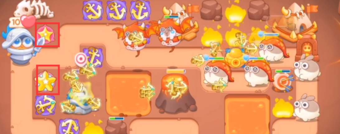 保卫萝卜4饿龙传说30关图文攻略