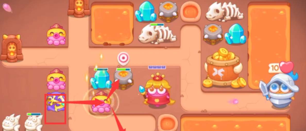 保卫萝卜4饿龙传说35关图文攻略