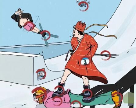 汉字大乐斗师徒滑雪怎么通关