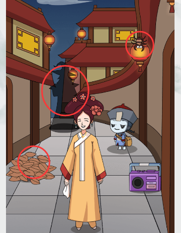 疯狂梗传深夜皇宫怎么过