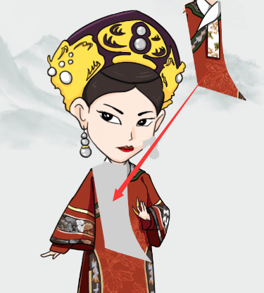 疯狂梗传拼出皇后如何过关