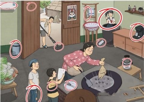 识字大师找出不符合年代的东西1980怎么通关