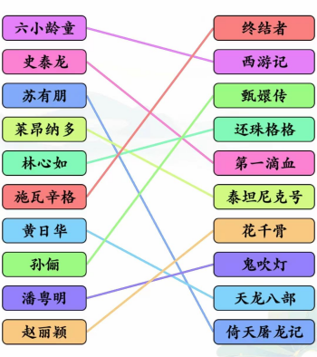 文字玩出花追剧回忆连线怎么过