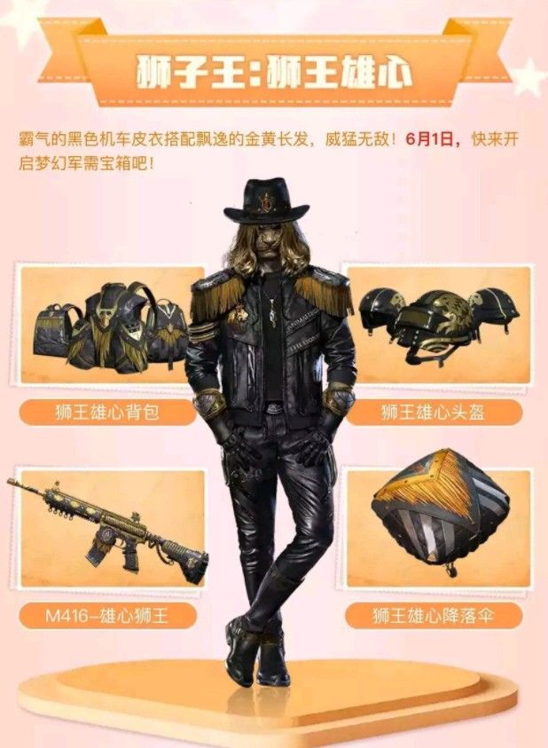 和平精英狮王雄心套装怎么得？_狮王雄心套装获得方法分享