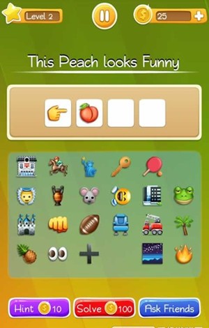 Emoji猜谜问答游戏