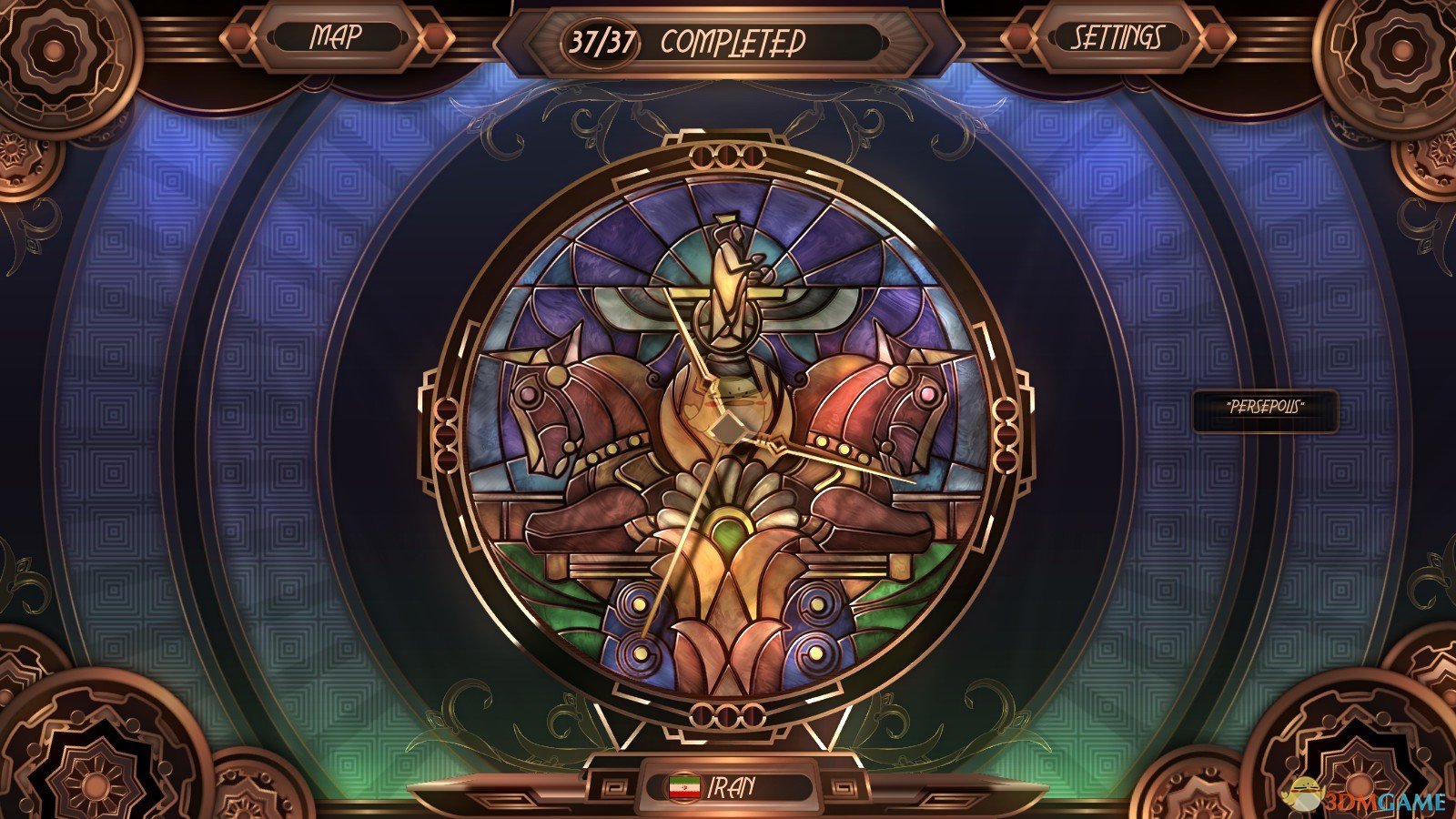 玻璃舞会伊朗国家图鉴预览_伊朗钟表拼图图鉴介绍