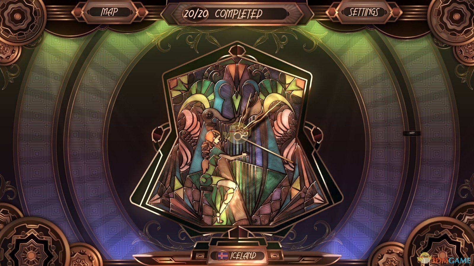 玻璃舞会冰岛国家钟表图鉴是什么？_Iceland冰岛拼图图鉴赏析