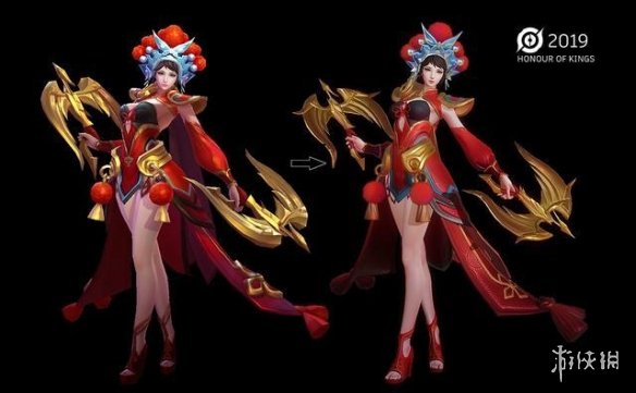 王者荣耀6月新版本哪些模型被优化了？_王者荣耀五款新模展示一览