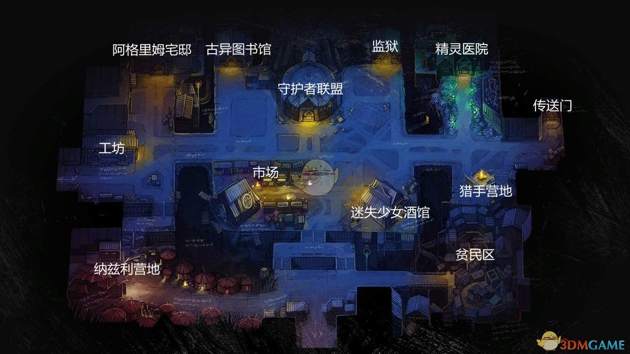 圣铠冰魂达利亚克有哪些地点_达利亚克全设施一览