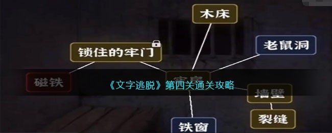 文字逃脱第四关如何通关