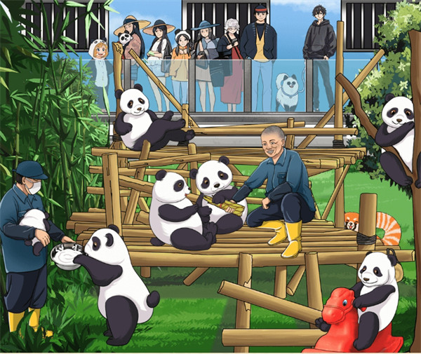 就挺秃然的熊猫基地答案是什么