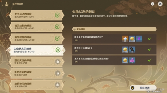 原神溢神的猜想第四天关卡怎么完成