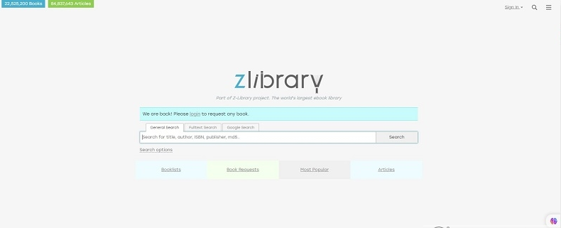 Z Library官方客户端0