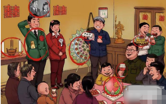 老六爱找茬怀旧婚礼1怎么过