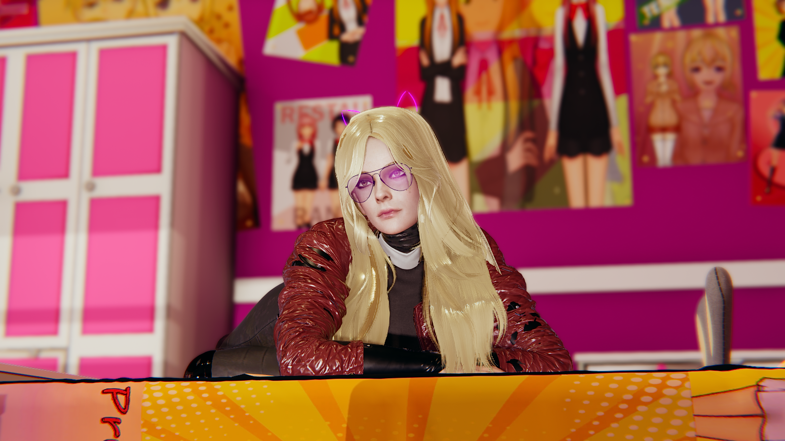 AI少女欧美女歌手艾薇儿MOD1