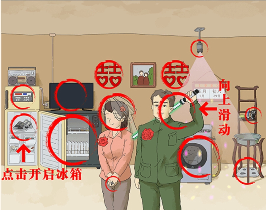 难倒你了怀旧婚礼怎么过关