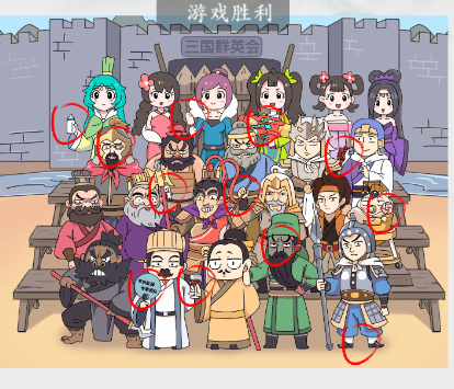 脑洞非常大三国大合照怎么过