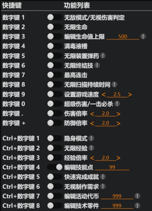漫威蜘蛛侠迈尔斯莫拉莱斯修改器1