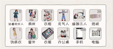 抖音看你怎么秀海纳百川找出所有人答案是什么